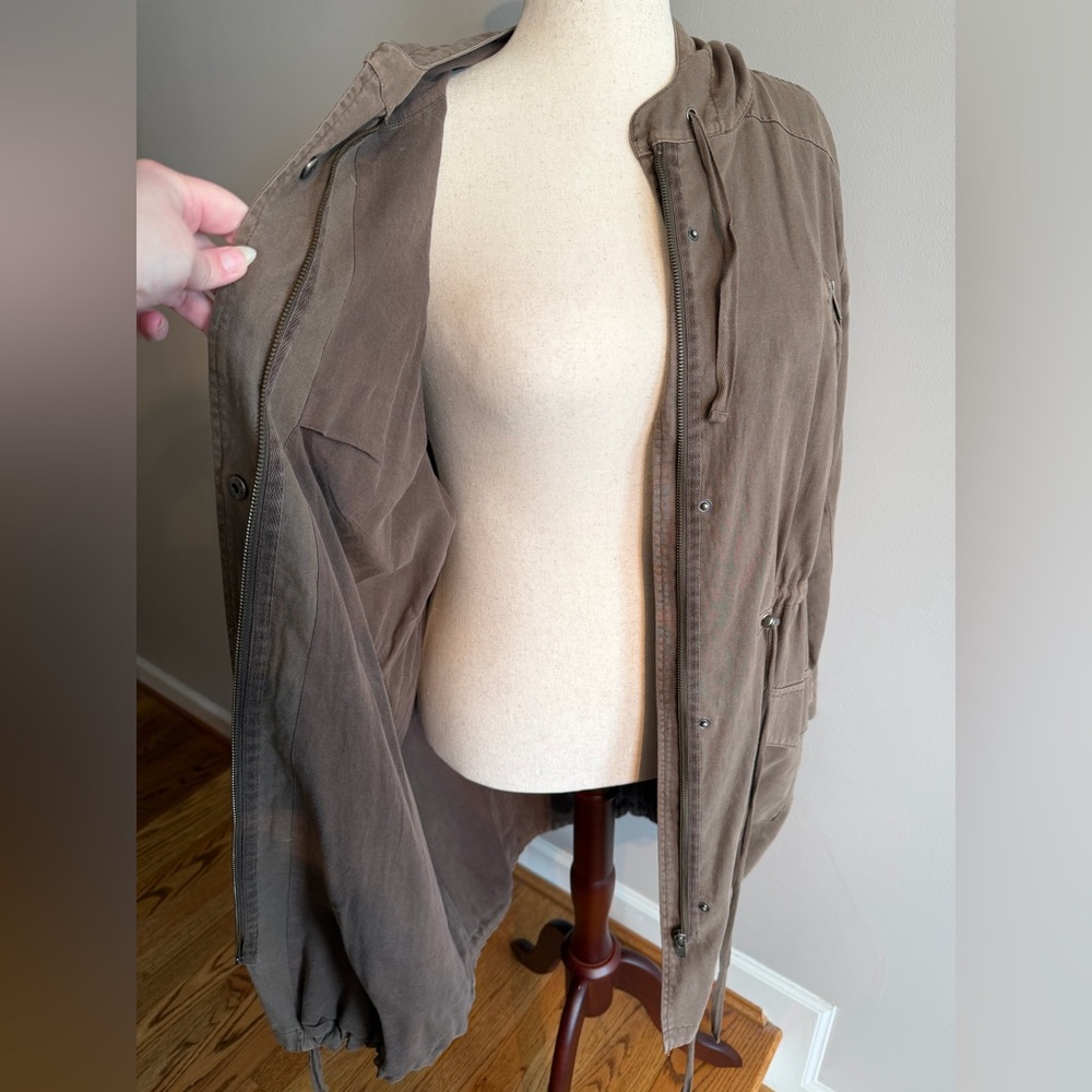 Torrid Dark Taupe Anorak Jacket - Torrid Size 3 (22-24, 3X) - Picture 11 of 14